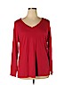 Westport Red Long Sleeve T-Shirt Size 1X - photo 1