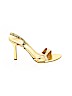 Nine West Gold Heels Size 8 - photo 1