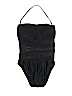 Mossimo Black One Piece Swimsuit Size M - photo 2