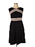 Sangria Black Casual Dress Size 14 (petite) - photo 1