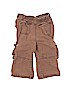 Old Navy 100% Cotton Solid Brown Cargo Pants 9-12 MO / 12 MO - photo 2