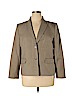 Le Suit 100% Polyester Tan Blazer Size 16 (petite) - photo 1