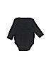 Carter's 100% Cotton Black Long Sleeve Onesie 3-6 MO / 6 MO - photo 2
