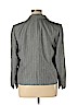Le Suit 100% Polyester Gray Blazer Size 16 (petite) - photo 2