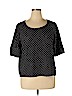 Jane and Delancey Black Short Sleeve Top Size XL - photo 1