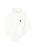 Carter's 100% Cotton White Long Sleeve Onesie 3-6 MO / 6 MO - photo 1