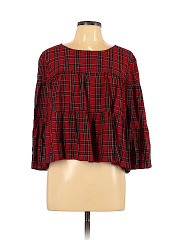 Madewell 3/4 Sleeve Top (view 1)