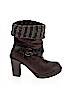 Reneeze Brown Ankle Boots Size 6 1/2 - photo 1