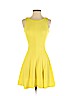 Aqua Yellow Casual Dress Size XS - photo 1