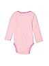 Cloud Island 100% Cotton Pink Long Sleeve Onesie 9-12 MO / 12 MO - photo 2