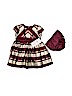 Bonnie Baby Burgundy Special Occasion Dress 12-18 MO / 18 MO - photo 1