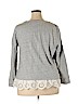 Loft design by... 100% Cotton Gray Long Sleeve Top Size XXL - photo 2