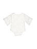 Unbranded White Long Sleeve Onesie Size 60 cm / US 3-6 MO - photo 2