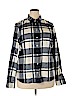J. Crew Factory Store 100% Cotton Ivory Long Sleeve Button-Down Shirt Size XXL - photo 1