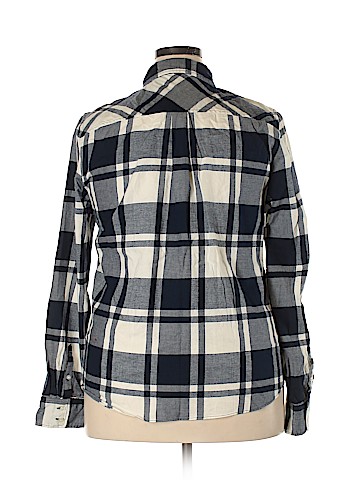 J. Crew Factory Store Long Sleeve Button-Down Shirt (view 2)
