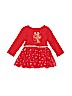 Cat & Jack Graphic Red Dress 9-12 MO / 12 MO - photo 1