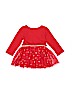 Cat & Jack Graphic Red Dress 9-12 MO / 12 MO - photo 2