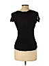 H.I.P. Happening in the Present Black Short Sleeve Top Size L - photo 2