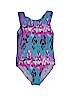 Flip n Fit Purple One Piece Swimsuit Size 10 - photo 1