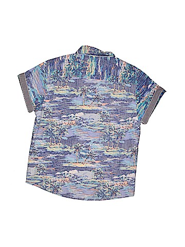 Free Planet Short Sleeve Button-Down Shirt (view 2)