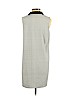 Ann Taylor 100% Polyester Ivory Casual Dress Size S (petite) - photo 2
