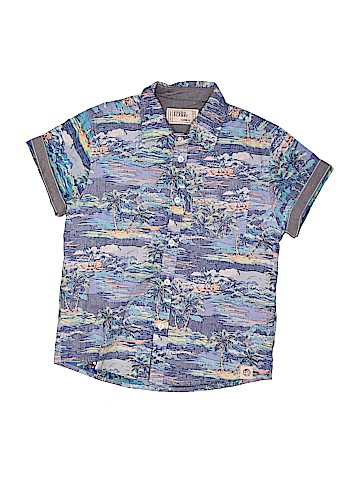Free Planet Short Sleeve Button-Down Shirt (view 1)
