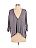 Eileen Fisher Gray Silk Cardigan Size S - photo 1