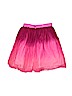 Garnet Hill 100% Polyester Solid Pink Skirt Size L (kids) - photo 2