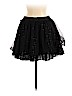 Victoria's Secret Pink 100% Polyester Black Casual Skirt Size M - photo 2