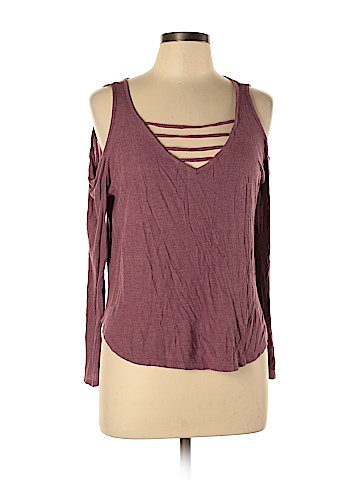 Charlotte Russe Long Sleeve Top (view 1)