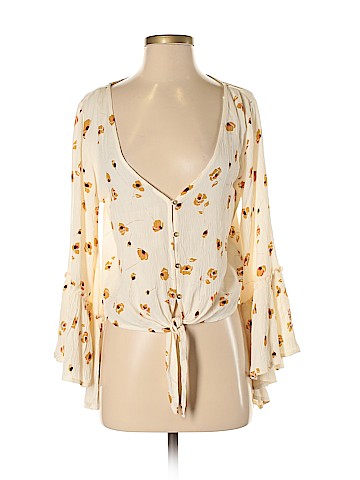 Billabong Long Sleeve Blouse (view 1)