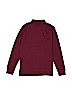 Lands' End Burgundy Long Sleeve Polo Size 10 - 12 - photo 2