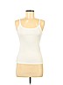 Topshop 100% Cotton White Tank Top Size 6 - photo 1