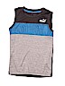 Puma 100% Polyester Gray Active Tank Size 5 - photo 1