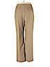 Le Suit 100% Polyester Tan Dress Pants Size 16 (petite) - photo 2