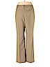 Le Suit 100% Polyester Tan Dress Pants Size 16 (petite) - photo 1