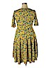 Lularoe Yellow Casual Dress Size 2X - photo 2