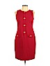 Talbots Red Casual Dress Size 10 (petite) - photo 1