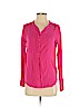 Splendid 100% Rayon Pink Long Sleeve Blouse Size S - photo 1