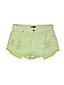 Forever 21 Green Denim Shorts Size 30 waist - photo 1