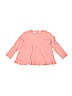 Zara Baby 100% Cotton Solid Pink 3/4 Sleeve Blouse Size 4T - 5T - photo 1