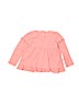 Zara Baby 100% Cotton Solid Pink 3/4 Sleeve Blouse Size 4T - 5T - photo 2