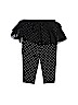 Carter's 100% Polyester Polka Dots Black Leggings 9-12 MO / 12 MO - photo 2
