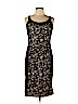 R&M Richards 100% Polyester Black Cocktail Dress Size 10 (petite) - photo 1
