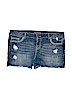 Maurices Blue Denim Shorts Size 15 - 16 - photo 1