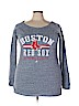 Majestic 100% Cotton Blue Sweatshirt Size XXL - photo 1