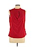 Calvin Klein Red Sleeveless Top Size L (petite) - photo 1