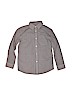 Cat & Jack White Long Sleeve Button-Down Shirt Size 6 - 7 - photo 1