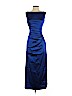 Talbot Runhof Blue Cocktail Dress Size 4 - photo 1