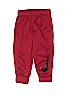 Nike 100% Polyester Red Sweatpants Size 2T - photo 1